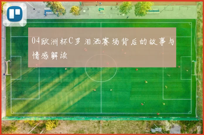 04欧洲杯C罗泪洒赛场背后的故事与情感解读